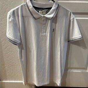 White Scott James Men’s Small T-Shirt – Timeless & Clean